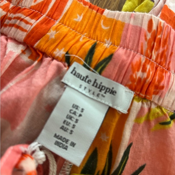 SOLD Haute Hippie wide leg Palazzo beach pants Sz S - Picture 6 of 6